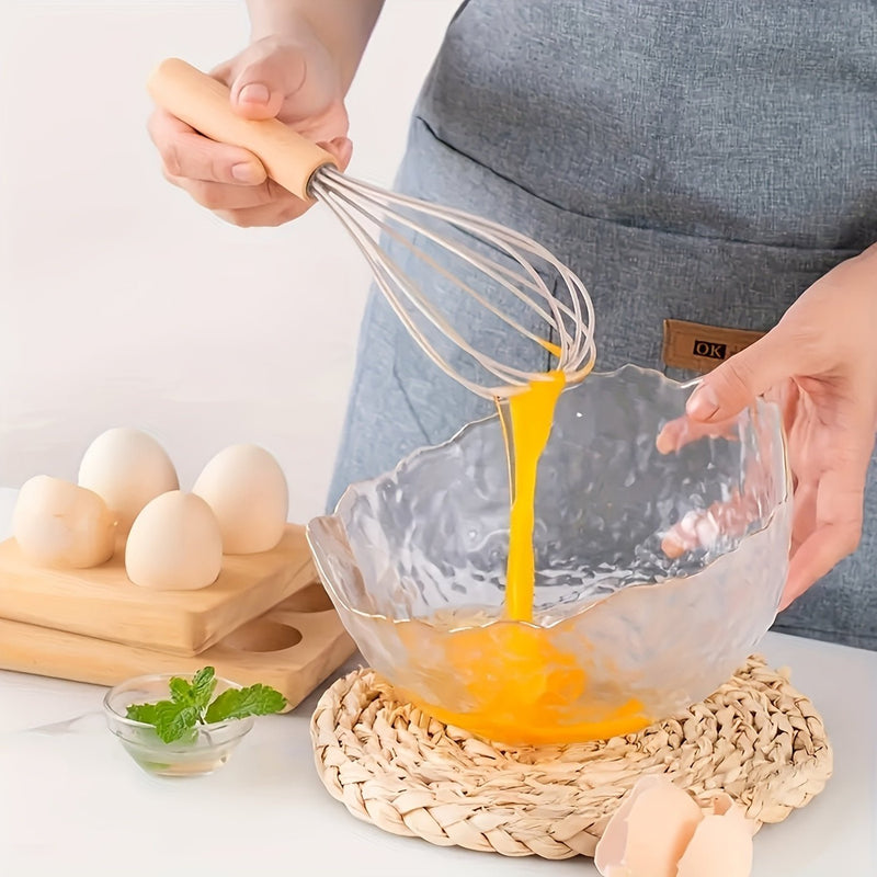 Esenciales de Cocina de Silicona: Juego de Utensilios Antiadherentes de 12 Piezas con Mangos de Madera, Diseño Moderno para una Cocina Sin Esfuerzo - SACASUSA