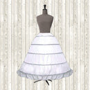 Falda de aro ajustable de 5 huesos Falda nupcial de la guerra civil del Renacimiento Falda enagua vestido de novia Vestido de disfraz de Halloween para mujer Vestido de fiesta completo - SACASUSA