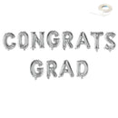 FELICITACIONES GRAD- Globos DIY con letras gigantes de 40" Decoraciones para fiestas de graduación Oro rosa, rosa, plata, oro, globos negros Decoración Flotador de helio - SACASUSA