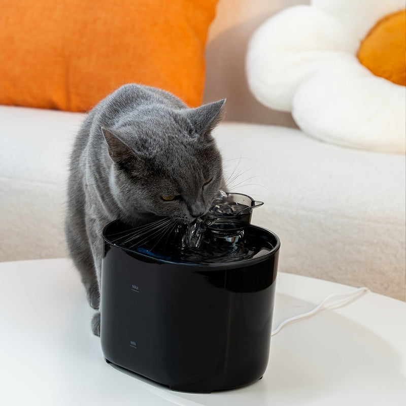 Fuente De Agua Para Mascotas De 74,39 Oz Para Gatos Y Perros, Dispensador De Agua, Suministros De Agua Potable Para Mascotas - SACASUSA