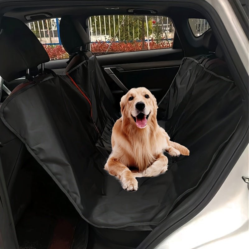 Fundas de Asiento de Coche para Mascotas Impermeables y Resistentes al Barro - Cojín para Asiento Trasero Antideslizante, Oxford Duradero, Ligero y Fácil de Limpiar - SACASUSA