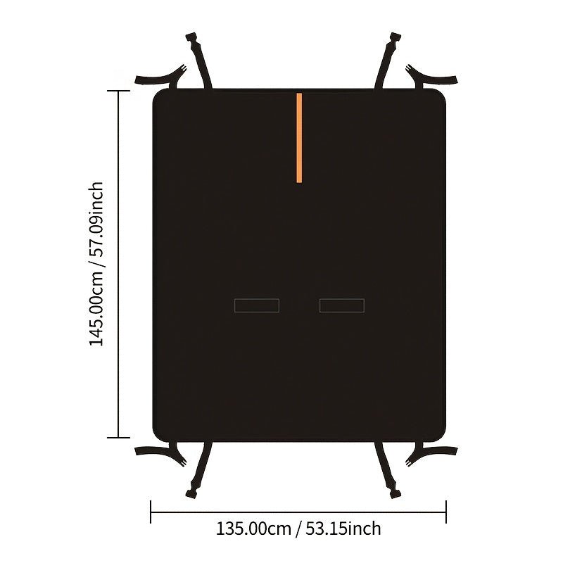 Fundas de Asiento de Coche para Mascotas Impermeables y Resistentes al Barro - Cojín para Asiento Trasero Antideslizante, Oxford Duradero, Ligero y Fácil de Limpiar - SACASUSA