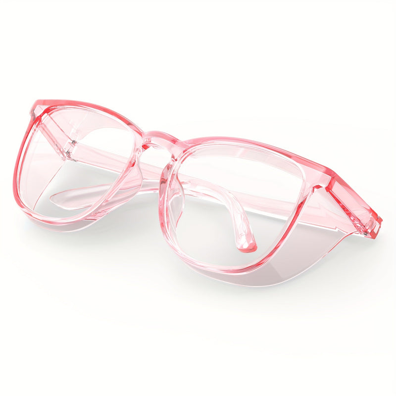 Gafas de Seguridad Estilizadas Unisex: Lentes Antivaho y Antirrayaduras, Protección en Material PVC para Hombres y Mujeres - SACASUSA