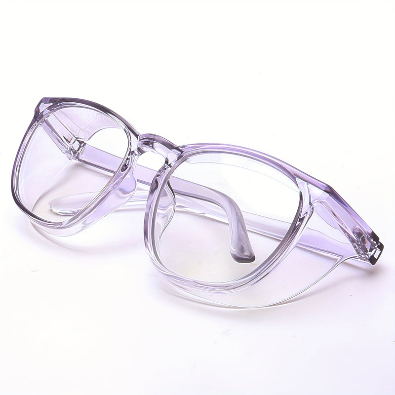 Gafas de Seguridad Estilizadas Unisex: Lentes Antivaho y Antirrayaduras, Protección en Material PVC para Hombres y Mujeres - SACASUSA