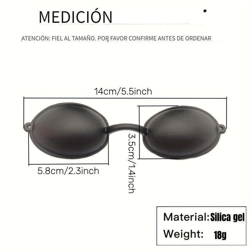 Gafas de Silicona de Protección Superior - Seguridad Inigualable para IPL y Depilación Láser, Escudo Perfecto para Terapia de Luz Roja - SACASUSA