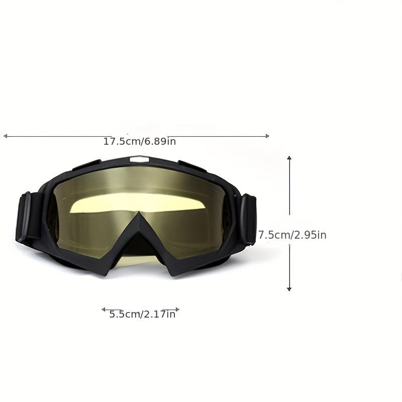 Gafas multiusos a prueba de viento para esquí y motocross, superior protección solar y durabilidad, gafas exteriores universales TPU - SACASUSA