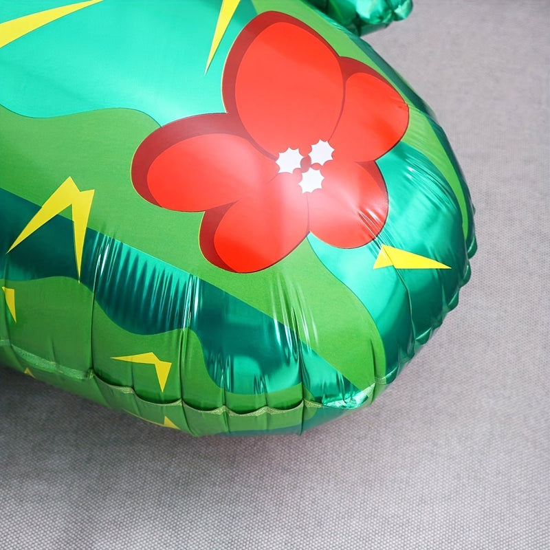 Globos de cactus con lámina de aluminio , Arreglo De Decoración festiva - SACASUSA