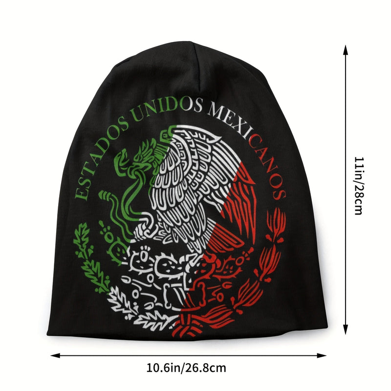 Gorro De Calaveras Con La Bandera Mexicana Retro Para Hombres - SACASUSA