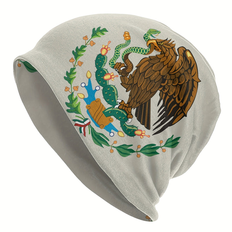 Gorro De Calaveras Con La Bandera Mexicana Retro Para Hombres - SACASUSA