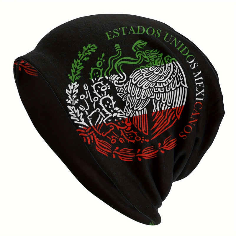 Gorro De Calaveras Con La Bandera Mexicana Retro Para Hombres - SACASUSA