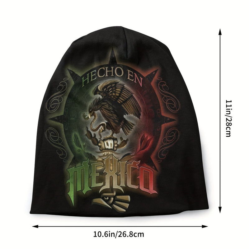 Gorro De Calaveras Con La Bandera Mexicana Retro Para Hombres - SACASUSA