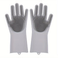 Guantes de Limpieza para el Hogar Multiusos - Duraderos Resistente al Agua de Silicona, Seguros para Lavavajillas y Tareas de Cocina, Ambidiestros y sin Plomo - SACASUSA