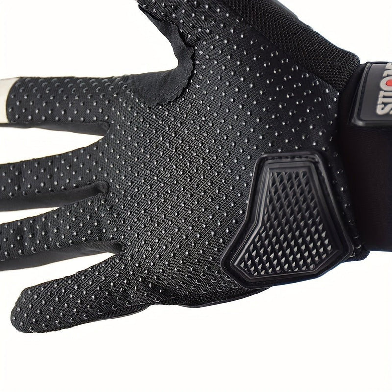 Guantes De Moto De Verano, Guantes Transpirables Con Dedos Completos Para Pantalla Táctil, Guantes Antideslizantes Para Moto, Guantes Protectores Anticaída - SACASUSA