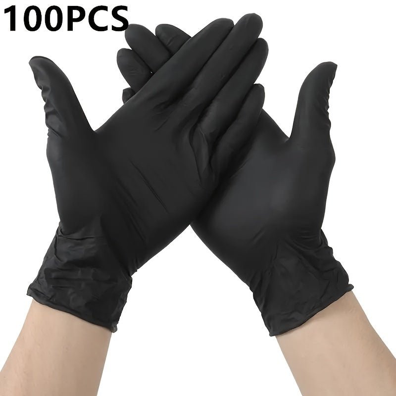 Guantes de PVC Desechables, Versátiles e Higiénicos- Resistentes al Desgaste, Ideales para Tareas del Hogar, Salones de Belleza y Tatuar - Impermeables, Sin Látex y sin BPA - SACASUSA