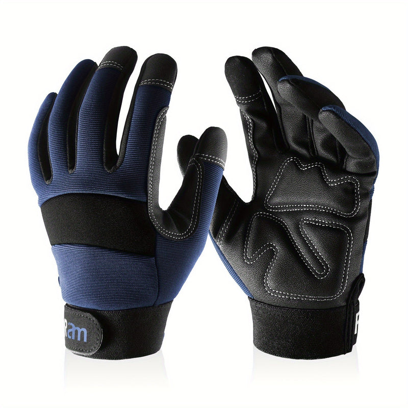 Guantes de Trabajo Unisex de Uso Múltiple: Pantalla Táctil de Alta Destreza, Excelente Agarre, Resistente al Desgarro, Lavable a Máquina, Diseño Ambidiestro - SACASUSA