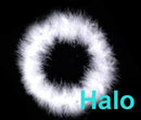 Hecho a mano gran pluma blanca disfraz de Halloween alas de ángel blanco con halo gratis para fiesta de disfraces de Halloween hombres mujeres adultos tamaño L - SACASUSA