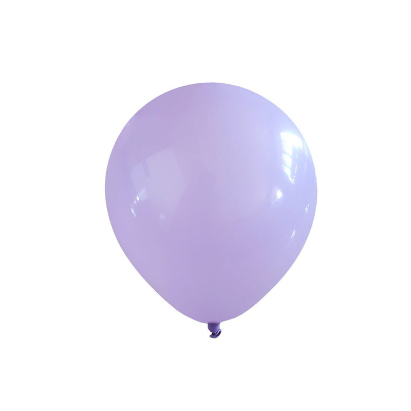 Juego de 100 globos de látex macarrón de 10 pulgadas, color morado pastel, para baby shower, revelación de género, cumpleaños, boda, compromiso, decoración de aniversario - SACASUSA