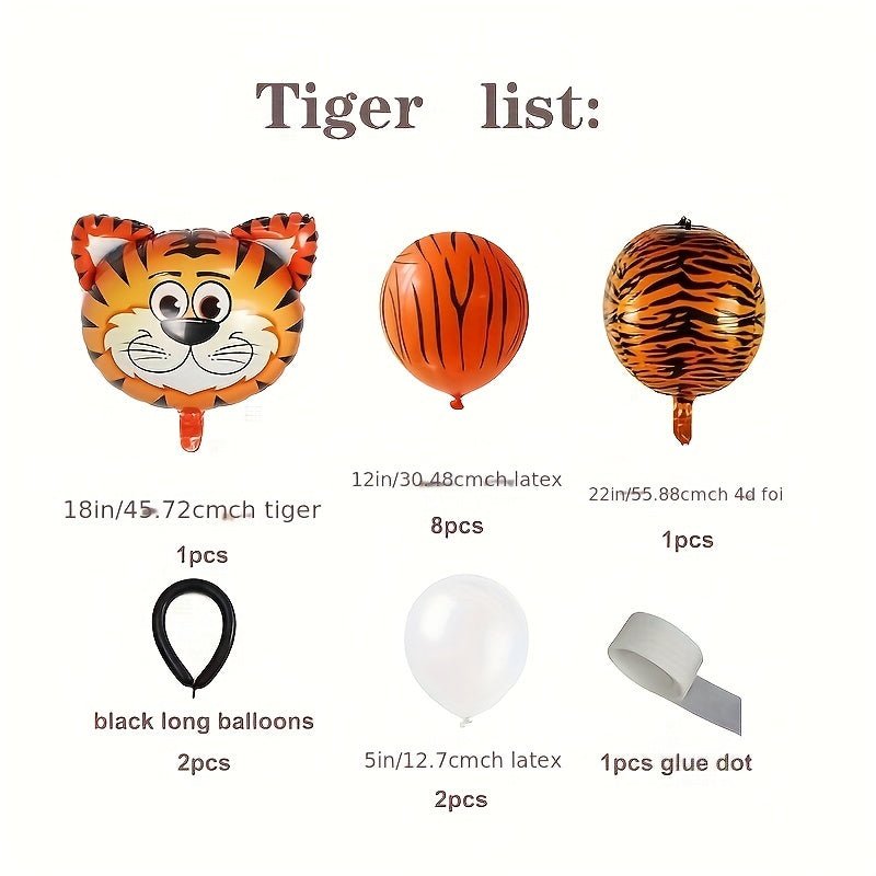 Juego De Globos De Animales Del Bosque 4D, Juego De Globos Para Decoración De Fiestas, Navidad, Halloween, Regalo Del Día De Acción De Gracias - SACASUSA