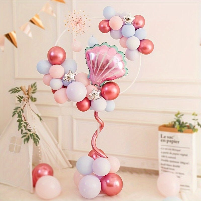 Juego De Soporte Para Globos Redondo, Arco Circular Para Globos, Accesorios Para Globos Reutilizables, Perfecto Para Bodas, Navidad, Acción De Gracias, Festival De Primavera, Suministros De Decoración Para Fiestas De Cumpleaños - SACASUSA