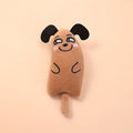 Juguete de peluche con diseño de animales de dibujos animados, juguete interactivo para masticar gatos y perros, 1 ud. - SACASUSA