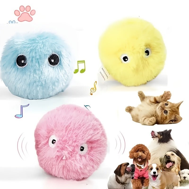 Juguete Interactivo De Peluche Para Gatos - Divertido Juguete De Entrenamiento Con Sonido Chirriante Para Mascotas - SACASUSA