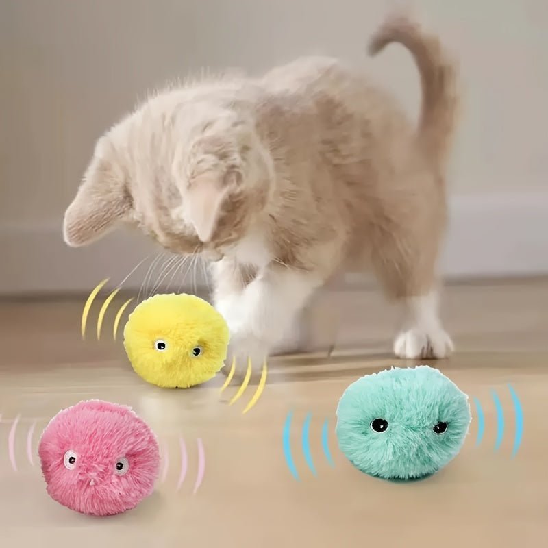 Juguete Interactivo De Peluche Para Gatos - Divertido Juguete De Entrenamiento Con Sonido Chirriante Para Mascotas - SACASUSA