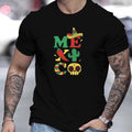 MEXICO Camiseta De Impresión, Camisetas Para Hombres, Camiseta Casual De Manga Corta Para El Verano - SACASUSA