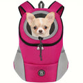 Mochila Cómoda, Transpirable y Elegante para Perros - Ajustable de Nailon, Portador de Mascotas para Perros Pequeños y Medianos - Ideal para Senderismo y Actividades al Aire Libre, con Tiras Reflectantes de Seguridad - SACASUSA