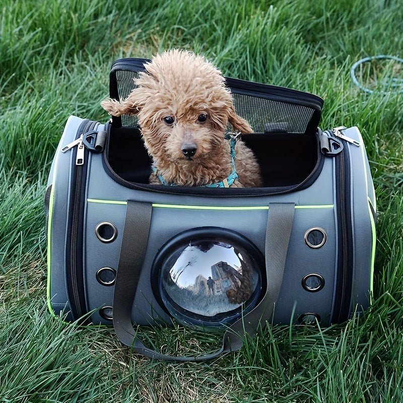 mochila para mascotas aprobado por aerolíneas para gatos y perros: bolsa de viaje portátil y duradera para aventuras al aire libre - SACASUSA