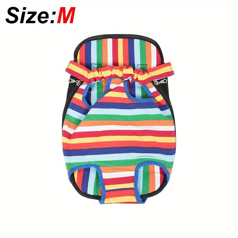 Mochila Para Mascotas, Mochila Ajustable Para Perros Y Gatos, Bolsa De Viaje Con Almohadillas Para Los Hombros - SACASUSA