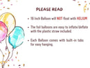 Pancarta de globo con número de letra rosa brillante personalizada de 16 pulgadas, pancarta de cumpleaños con letras Mylar de 16 pulgadas, personalización AZ 0-9, Baby Shower - SACASUSA