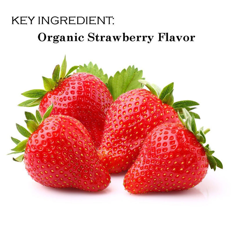 Paquete de 4 bálsamos labiales orgánicos certificados por USDA. Cavegirl Mine Sabor Fresa Orgánico Vegano. Hecho en EE.UU. Libre de parabeno. Reparar labios secos y agrietados - SACASUSA