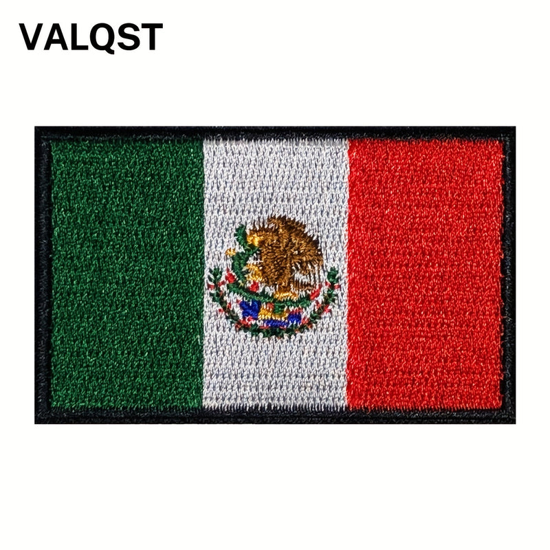 Parche De Bandera De México Bordado Apliques Mexicano Hierro En Coser En Emblema Nacional - SACASUSA