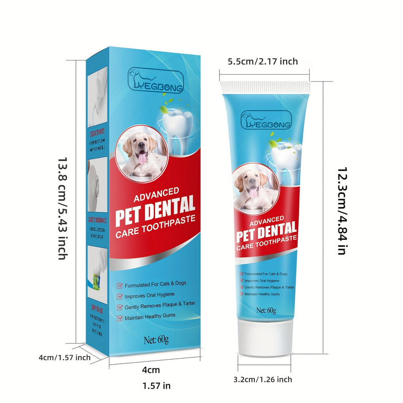 Pasta De Dientes Para Perros, Limpieza Dental Profesional, elimina el mal aliento y el sarro, Cuidado de mascotas - SACASUSA