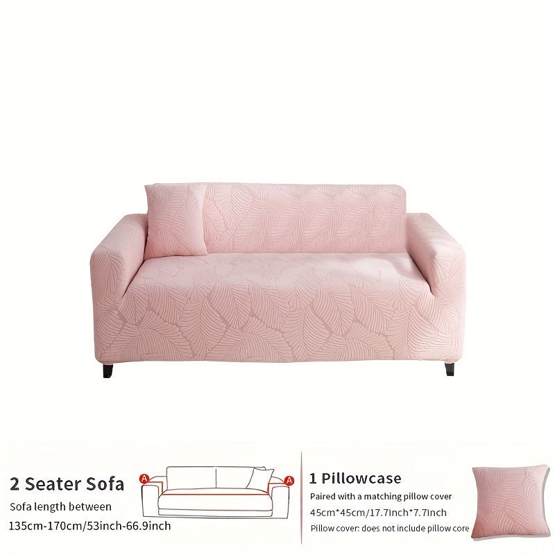 Premium Todas Las Estaciones Funda de Sofá Antideslizante - Moderna & Duradera para Sofás de 3-4 Asientos, Sillones Y Sofás Love-seat con Función Fácil de Cuidar Más Funda de Almohada de Regalo - SACASUSA