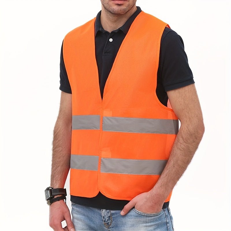 Ropa Reflectante, Chalecos Reflectantes, Chalecos Reflectantes, Alta Visibilidad, Ciclismo, Obras De Construcción, Carreras Nocturnas, Camisetas Para Hombres Y Mujeres, Chalecos De Seguridad, Obras De Construcción, Saneamiento, Ropa De Trabajo De Fábrica - SACASUSA