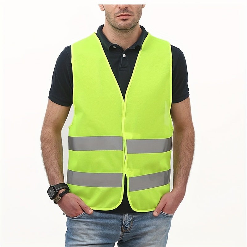 Ropa Reflectante, Chalecos Reflectantes, Chalecos Reflectantes, Alta Visibilidad, Ciclismo, Obras De Construcción, Carreras Nocturnas, Camisetas Para Hombres Y Mujeres, Chalecos De Seguridad, Obras De Construcción, Saneamiento, Ropa De Trabajo De Fábrica - SACASUSA