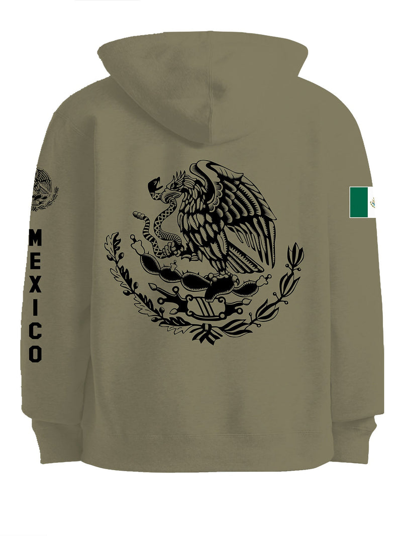 Sudadera con capucha con estampado de águila mexicana, sudadera con capucha de diseño gráfico informal para hombres, ropa de calle para otoño e invierno, idea como regalo - SACASUSA