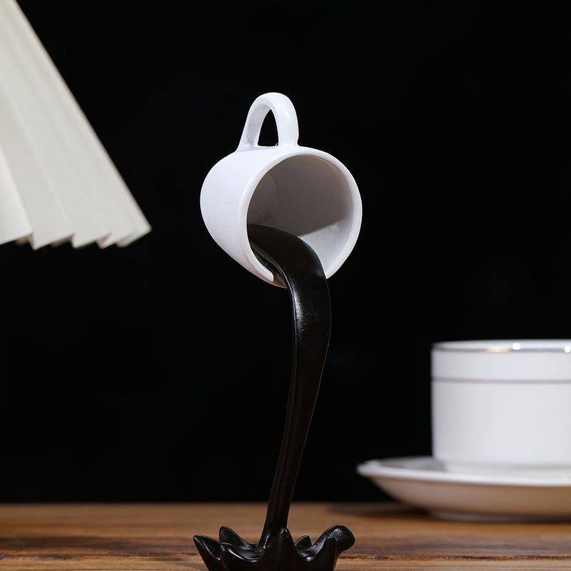 Taza de Café Flotante a Prueba de Derrames Única - Decoración Ideal para Cualquier Habitación, Material de Resina Duradero - Llamativa, Versátil, Regalo Perfecto para Todas las Ocasiones - SACASUSA