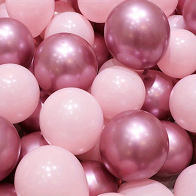 Versátiles 40 Globos de Confeti Rosa, Apto para 14+, Sin Necesidad de Electricidad: Amplifica las Celebraciones, Interiores y Exteriores - SACASUSA