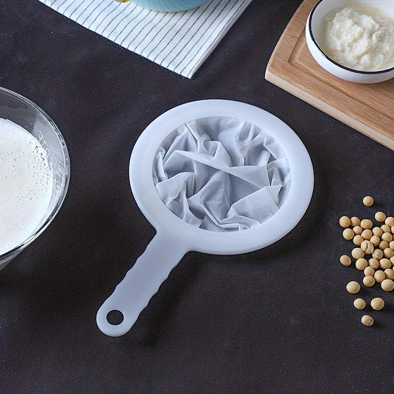 Versátiles Coladores de Malla 2 Piezas - Filtro de Alimentos de Polipropileno Fino para Harina, Té, Jugo y Leche de Soya - Esencial de Cocina Perfecto - SACASUSA