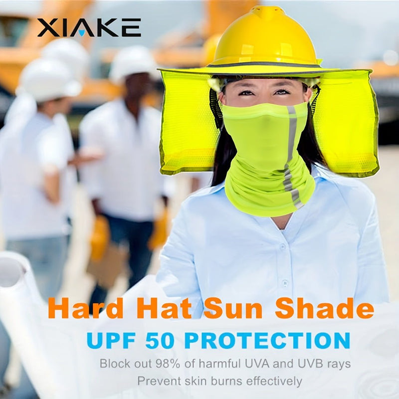 XIAKE, 1 Pieza, juego de funda para la cara con visera para casco duro, ¡Manténgase fresco y protegido! - SACASUSA