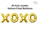 XOXO Globos Jumbo XL de 40" Galentines Decoraciones para Fiestas del Dá­a de San Valentá­n Oro Rosa, Rosa, Plata, Oro, Globos Negros Decoración para Fiestas Banner - SACASUSA